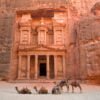 The Treasury (Al Khazneh), Petra (UNESCO world heritage site), Jordan.