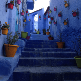 The blue city ” Chefchaouen ”