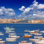 boats in Alexandria, Egypt